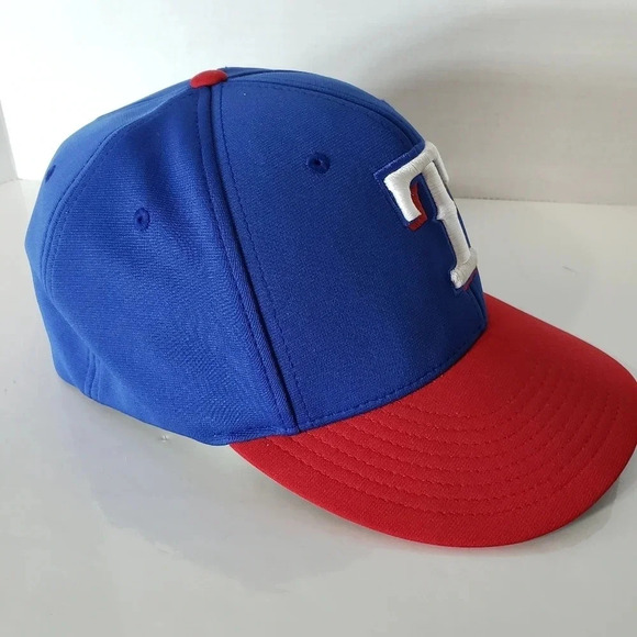 Richardson,Pulse PTS Texas Rangers Mens Red/Blue Fitted Ball Cap,LG/XL. - Picture 3 of 9